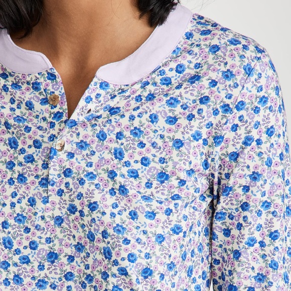 LoveShackFancy Crushed Blueberry Pajamas-Large - Picture 6 of 11